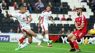 HIGHLIGHTS MK Dons 21 Swindon Town [upl. by Ydnelg]