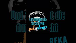 SONS OF NESREKA  CARPE NOCTEM music rock singing newmusic guitar [upl. by Guzel]