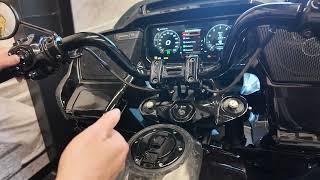 2024 Harley Davidson Road Glide CVO ST Skyline Infotainment system overview [upl. by Cusick]