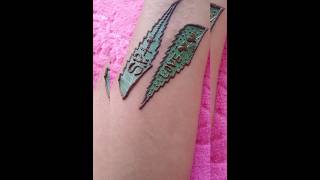 Trending 💖💫 mehndi tattoo design 2024 [upl. by Airottiv480]