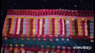 Hand embroidery stitches Balochi noke doch dress balochi kasheda mousam design fashion9024 [upl. by Halonna]