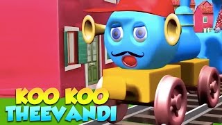 കൂ കൂ തീവണ്ടി Koo Koo Theevandi  Famous Malayalam Nursery Rhymes  1 Hour Collection [upl. by Alenson]