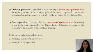 Theories of Population Malthusian theory of population amp Optimum theory of population [upl. by Laughlin]