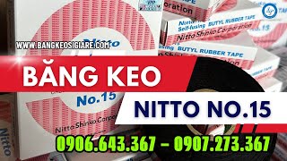 Băng keo điện nitto cách điện giá sỉ rẻ nhất hcm  Băng keo điện [upl. by Larina]