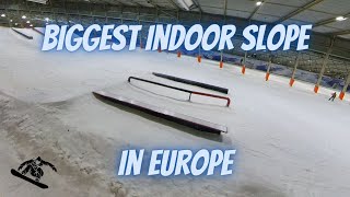 Biggest Indoor Snow Park in Europe  Landgraaf Snowworld in the Netherlands [upl. by Atinnor]