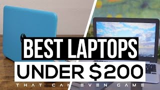 Top 5 Best Budget Laptops For Under 200  Laptops That Can Game On A Budget [upl. by Corsetti119]