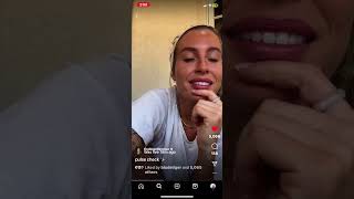 FLETCHER Instagram Live Sunday July 23rd [upl. by Leummas]