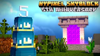 Skys the Limit  A Hypixel Skyblock 5th Anniversary Animation [upl. by Ekralc266]