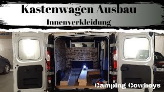 Kastenwagen Ausbau die Innenverkleidung [upl. by Nosreg]