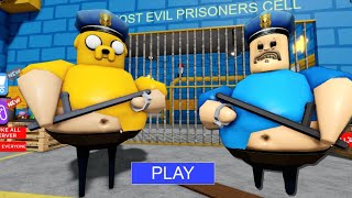 BARRYS PRISON RUN New Scary Obby Amazing Cartoon Cat Roblox [upl. by Melnick]