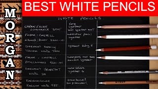 Best white colored pencil review  Polychromos luminance Derwent ETC  Jason Morgan [upl. by Hearsh82]