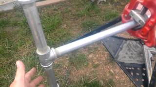 T post puller for pitless adapter [upl. by Ahsas574]