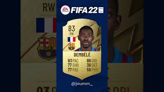 Dembelé  FIFA Evolution FIFA 17  EAFC 25 [upl. by Airrotal833]