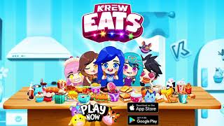 KREW EATS  Official Mobile Game Trailer iOS amp Android [upl. by Neros]