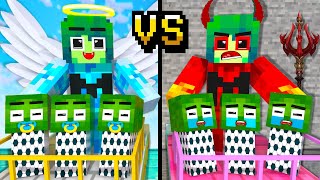 Monster School  Zombie x Squid Game WHO IS GOOD MOM  Minecraft Animation [upl. by Poirer]