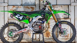 Motocross Action tests Austin Forkners Factory Pro Circuit Kawasaki KX250 [upl. by Yvette]