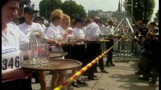 waiters race You Tube HQ [upl. by Dadirac266]