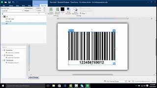 Barcode printen op een etiket met NiceLabel en Codipack Group [upl. by Halette]