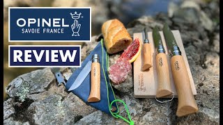 Opinel Knife Review  Picnic kit Nomad kit amp Grill kit [upl. by Gladstone605]