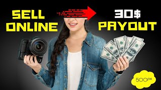 Sell Your Photos on 500px and Make Money Online  Top Photo Selling Website  30 Payout [upl. by Novahs]