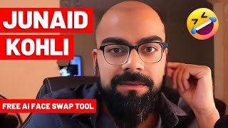 How to Swap Your Face into Any Image for FREE with AI Face Swap Photo Editing Tool Tutorial [upl. by Anoval]