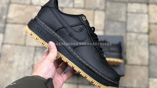 Nike Lunar Force 1 Duckboot Low Black Gum [upl. by Atinrev]