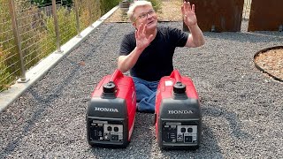 Paralleling Honda Generators  Generator Inlet Upgrade [upl. by Aneehsirk]