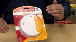 First Alert 10 year Sealed Battery Smoke Alarm with Emergency Light at Do it Best [upl. by Bajaj]