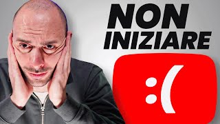 CORSO Gratuito per FALLIRE su YouTube nel 2024 [upl. by Giselbert]