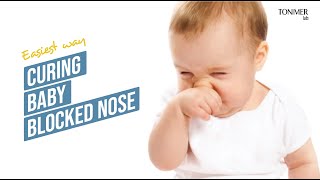 HowToUse Tonimer Nasal Spray on baby Simplest Way To Clear Blocked Nose [upl. by Aihsyn429]