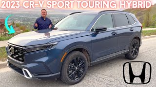 The Best Honda CRV Of All Time  2023 Sport Touring Hybrid Review [upl. by Leod109]