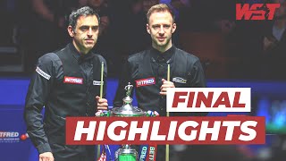 Ronnie OSullivan vs Judd Trump  Extended Highlights  2022 World Snooker Championship Final [upl. by Lladnyk]