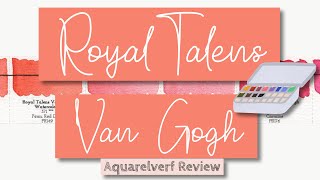 Royal Talens Van Gogh Aquarelverf review [upl. by Ailehs]