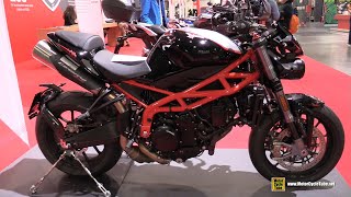 2022 Moto Morini Corsaro ZZ  Walkaround  2021 EICMA Milan [upl. by Horton]