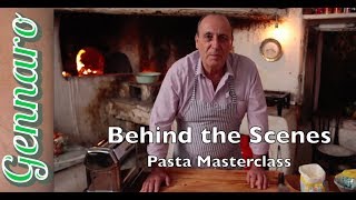 How to Shape Pasta  Behind the Scenes  Gennaro Contaldo [upl. by Doloritas]