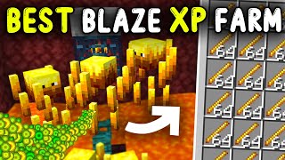 EASIEST BLAZE XP Farm Minecraft 121 400  H [upl. by Anomis82]