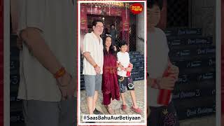 Rupali Ganguly gets clicked with her son and husband Ashwin Verma  SBB [upl. by Lewan]