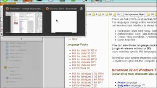 Vistalizator Смена языка в Windows 7 и Vista [upl. by Yengac576]
