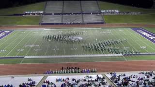 Longview Lobo Military Style Marching Band Contest 2015 [upl. by Ruttger]