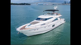 Luxurious Fairline Squadron 78 for sale [upl. by Gotthelf]