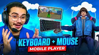 KEYBOARD⌨️🖱️MOUSE 🖥️ GAMEPLAY IN MOBILE 📱NonstopGaming [upl. by Giltzow568]