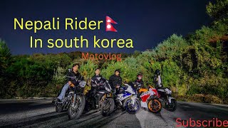 Meet Up With Homies🤩Fall Season🍁 Ma Enjoy Gardaii Hami🤟Nepali Riders🇳🇵 In South Korea🇰🇷 [upl. by Ardnued]