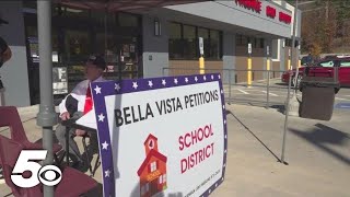 Bella Vista considers establishing school district [upl. by Aivlys]