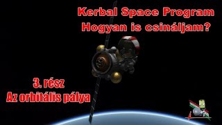 Kerbal Space ProgramHogyan csináljam 3rész Az orbitális pálya [upl. by Ahtiekahs]