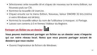 Partager des fichiers avec Windows 10 [upl. by Julee]