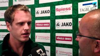 Lukas Schenkel vor dem Spiel FC Flawil gegen FCSG [upl. by Ttegirb]