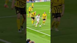 KYLIAN MBAPPÉ VS BORUSSIA DORTMUND AT BERNABÉU STADIUM LIVE football shorts realmadrid [upl. by Eneladgam171]