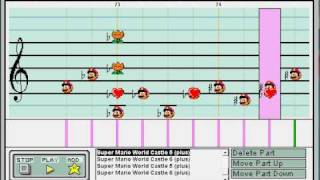 Mario Paint  Castle Theme  Super Mario World [upl. by Rimat829]