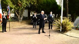 ANFANOMA Caen 2024 Discours Président Jean Paul GEORGES [upl. by Ahseined319]