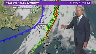 Live radar forecast  Severe weather incoming Tuesday [upl. by Lak862]